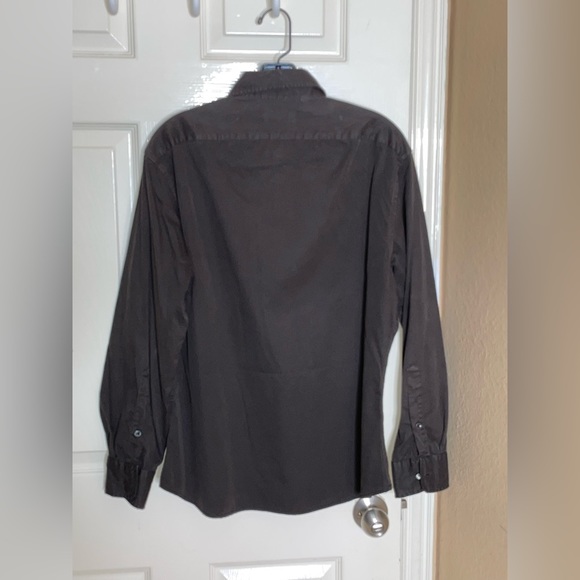 MSRP $345 Ralph Lauren Black Label Made in Italy Sz Large Dress Shirt​ - Picture 7 of 12